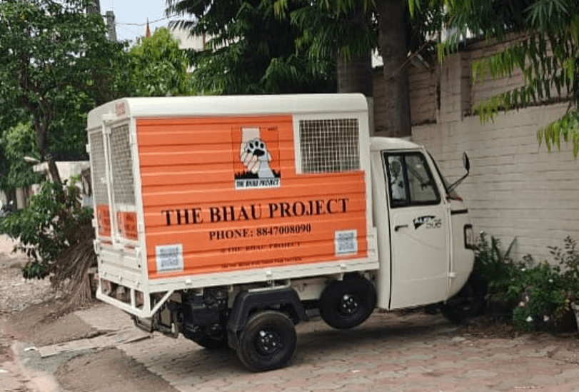 The Bhau Project rescue ambulance vehicle